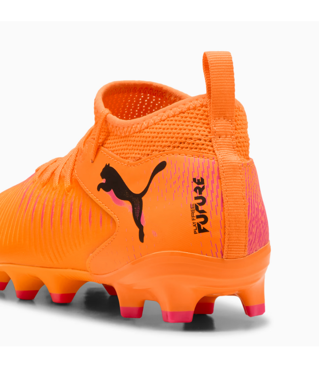 Puma Puma Jr Future 8 Match FG/AG Untamed Pack - Heat Fire/Black/Ravish