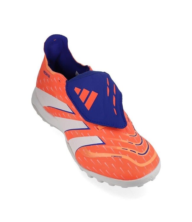 adidas adidas Predator League Fold Over Tongue TF Turf -Signal Coral/White/Beam Orange