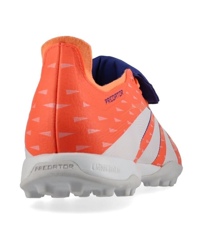 adidas adidas Predator League Fold Over Tongue TF Turf -Signal Coral/White/Beam Orange