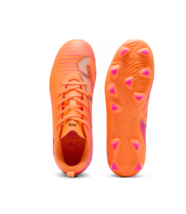Puma Puma Jr Future 8 Play FG/AG Untamed Pack - Heat Fire/Black/Ravish