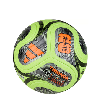 adidas adidas FIFA World Cup 2026 Trionda FIFA Quality Pro Winter Official Match Soccer Ball - Lucid Lemon/Black/Silver Metallic