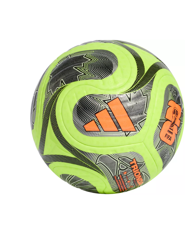 adidas adidas FIFA World Cup 2026 Trionda FIFA Quality Pro Winter Official Match Soccer Ball - Lucid Lemon/Black/Silver Metallic