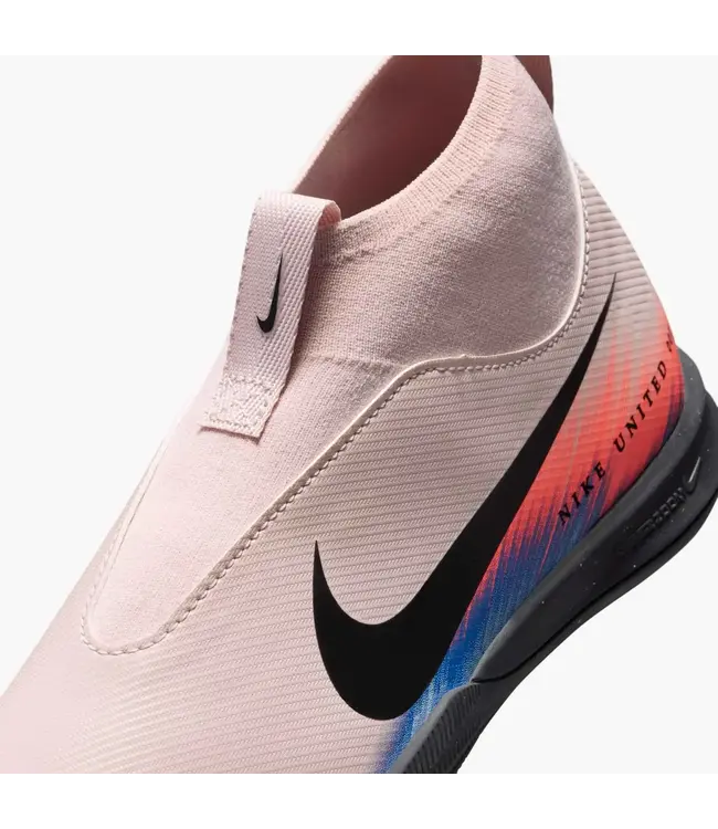 Nike Nike Jr Zoom Mercurial Superfly 10 Academy United 002 IC Indoor Shoes - Pale Ivory/Red/Racer Blue