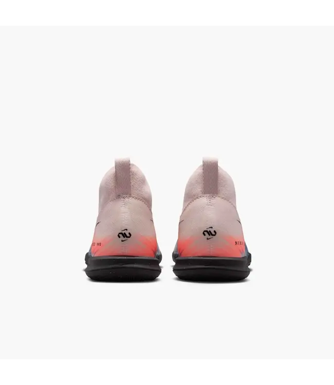 Nike Nike Jr Zoom Mercurial Superfly 10 Academy United 002 IC Indoor Shoes - Pale Ivory/Red/Racer Blue