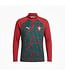 Puma Puma Youth Portugal WC World Cup 2026 Long Sleeve Training Drill Top- Club Red/Green Lagoon
