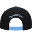 Mitchell & Ness Sporting Kansas City MLS Snapback Wiz  Hat - Black/Sky Blue