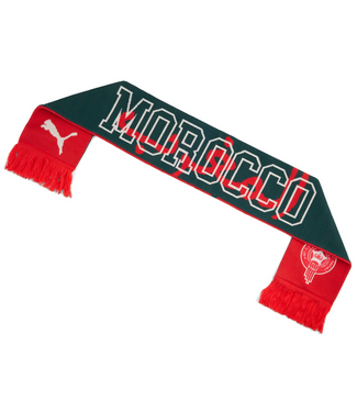 Puma Puma Morocco WC World Cup 2026 Culture Scarf - Red/Green
