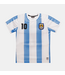 adidas Diego Maradona 10 Argentina World Cup 1986 Retro Throwback Licensed Soccer Jersey- White/Blue