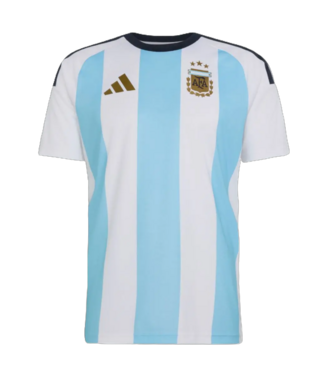 adidas adidas Youth Argentina WC World Cup 2026 Fan Jersey - White/Icey Blue
