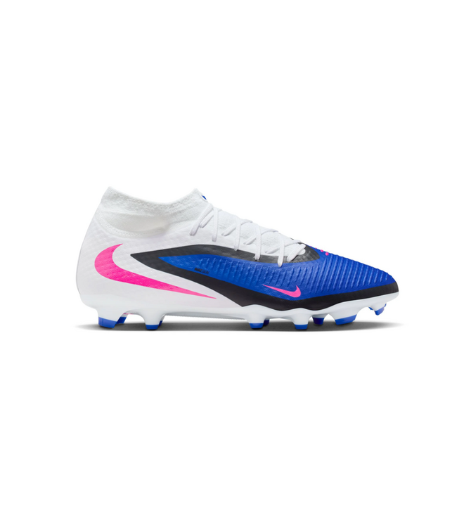 Nike Nike Phantom 6 Academy High FG / MG Soccer Shoes - Racer Blue/Pink Blast/White