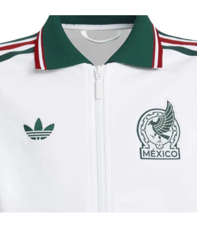 adidas adidas Youth Mexico FMF WC World Cup 2026 Anthem Jacket - White