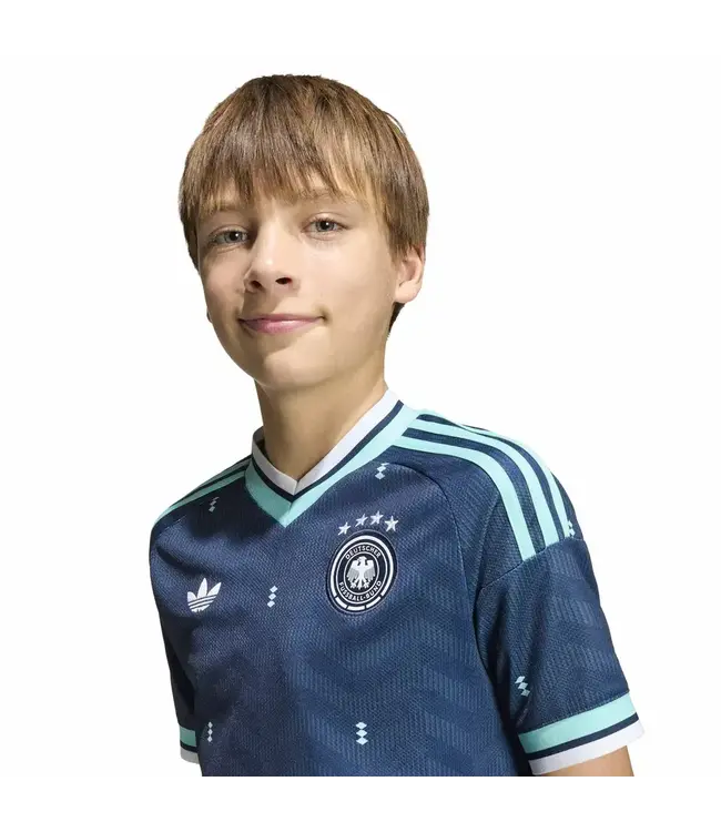 adidas adidas Youth Germany World Cup 2026 Away Jersey - Collegiate Navy