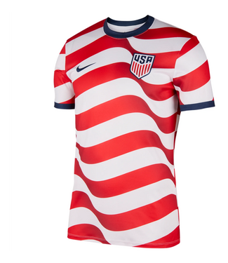 Nike Nike USA United States USMNT World Cup 2026 Supporters Top  - Sail/Midnight Navy/Red