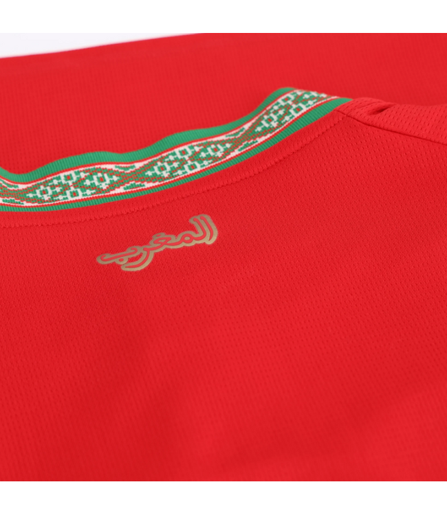 Puma Puma Youth Morocco WC World Cup 2026 Home Jersey - Fast Red/Victory Gold