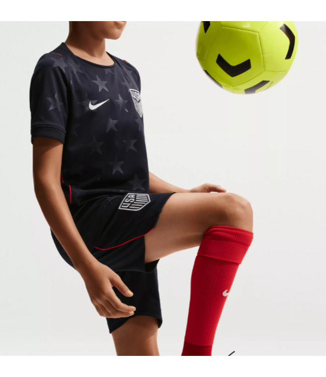 Nike Nike Youth USA United States WC World Cup 2026 Away Shorts - Dark Obsidian/University Red/Pure Platinum