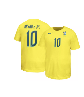 Nike Nike Youth Neymar Jr Brazil WC World Cup 2026 Hero Shirt - Yellow