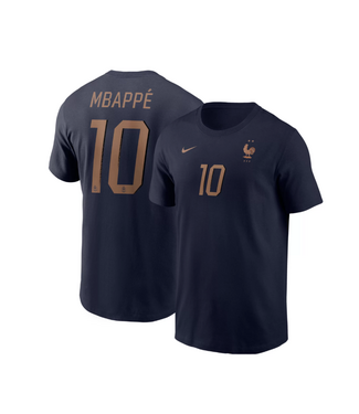 Nike Nike Kylian Mbappe France WC World Cup 2026 Hero Shirt - Navy Blue