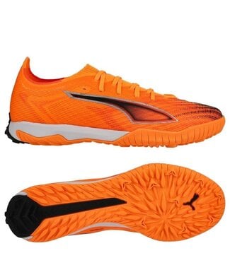 Puma Puma Ultra Match 6 Hot Pursuit Pack TT Turf Shoes- Heat Fire/Black/Glowing Red