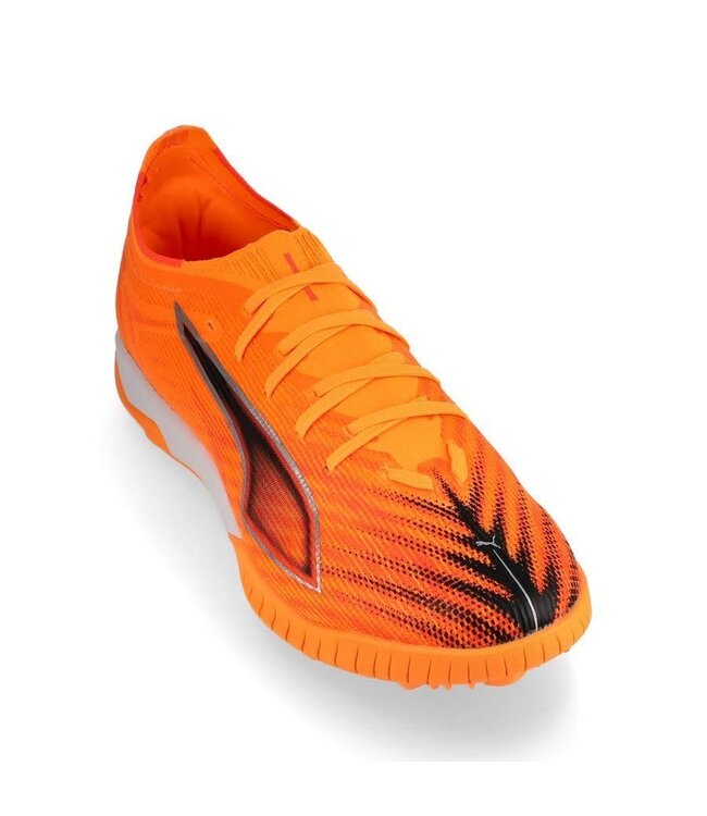 Puma Puma Ultra Match 6 Hot Pursuit Pack TT Turf Shoes- Heat Fire/Black/Glowing Red
