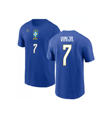 Jordan Jordan Youth Vinicius Jr Brazil WC World Cup 2026 Hero Shirt - Old Royal