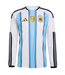 adidas adidas Argentina World Cup 2026 Long Sleeve Home Jersey - White/Icey Blue/Light Blue