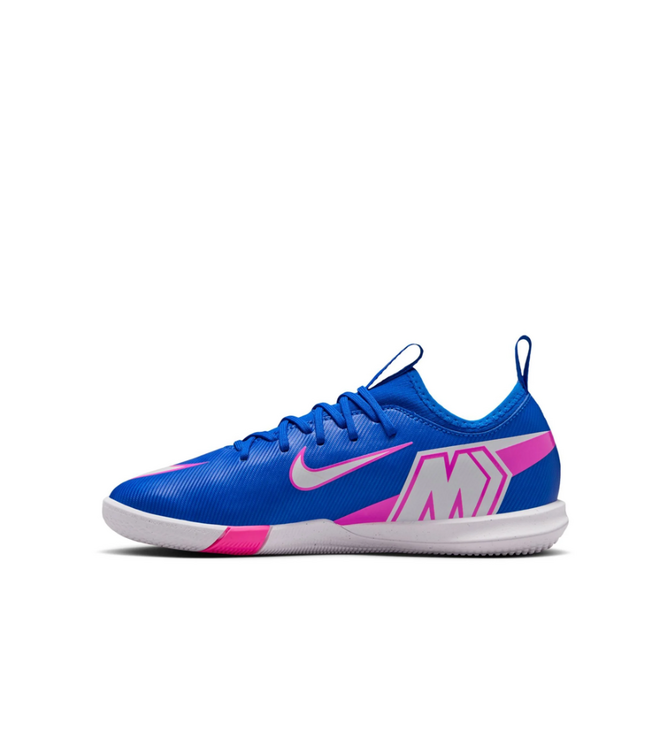 Nike Nike Jr. Zoom Mercurial Vapor 16 Academy IC Indoor Shoes- Racer Blue/White/Pink