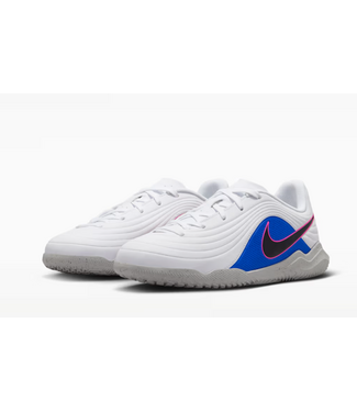 Nike Nike Jr Tiempo Maestro Club IC Indoor Shoes - White/Black/Racer Blue/Pink Blast