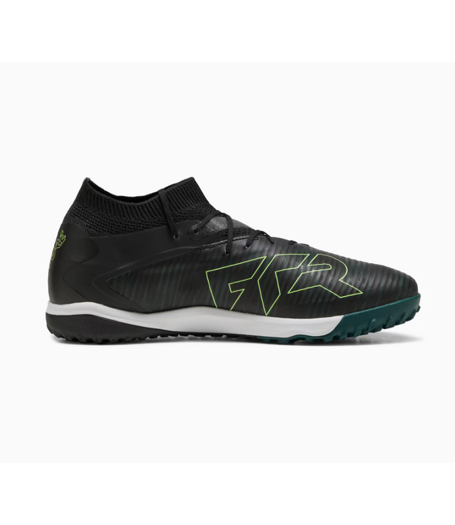 Puma Puma Future 8 Cage PRO TT Turf Shoes - Black/Fizzy Light/Green Terrain