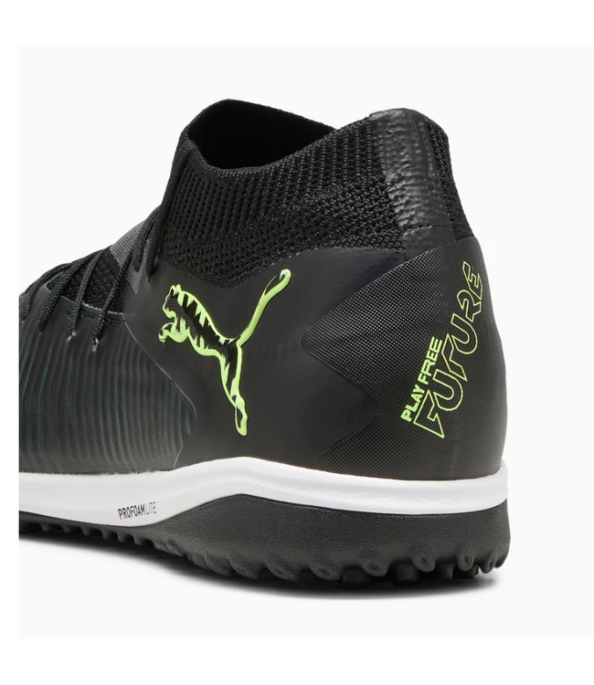 Puma Puma Future 8 Cage PRO TT Turf Shoes - Black/Fizzy Light/Green Terrain