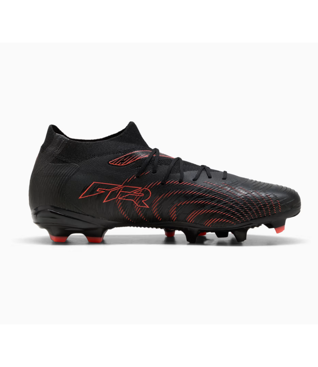 Puma Puma Future 9 Match FG/AG Soccer Shoes - Black/Glowing Red