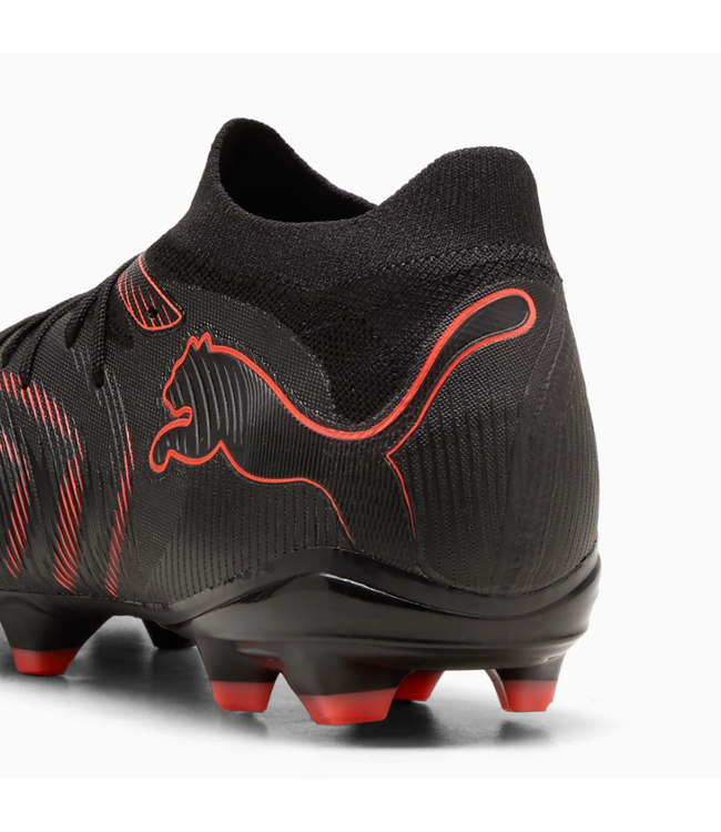 Puma Puma Future 9 Match FG/AG Soccer Shoes - Black/Glowing Red