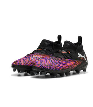 Puma Puma Jr Future 8 Match FG/AG Unlimited Pack -  Purple/White/Black/Glowing Red