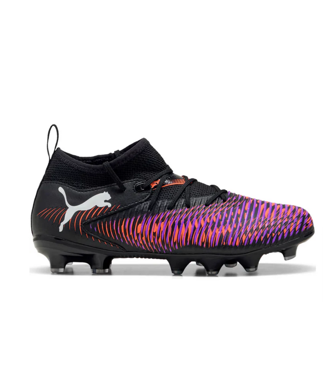 Puma Puma Jr Future 8 Match FG/AG Unlimited Pack -  Purple/White/Black/Glowing Red