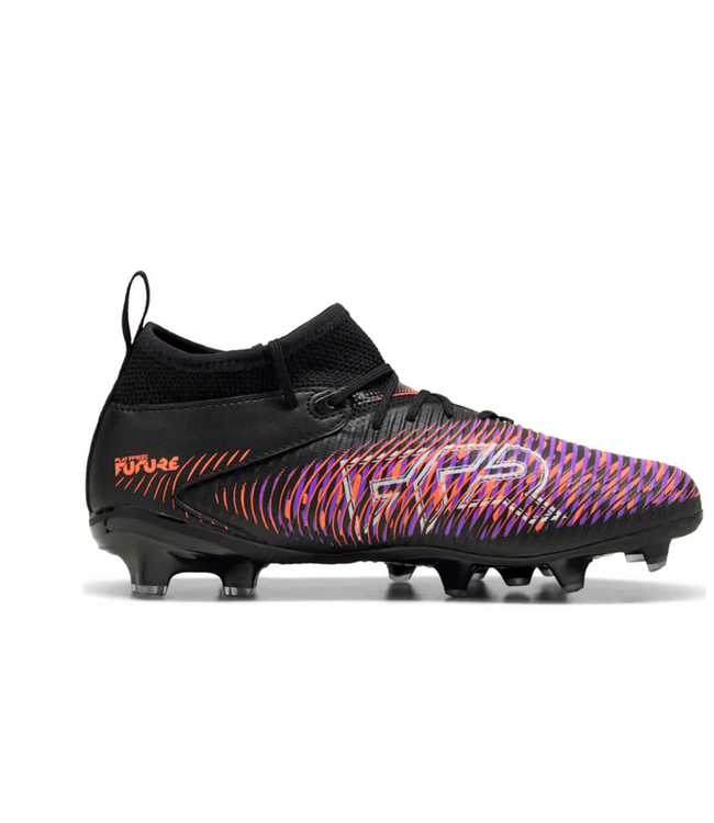 Puma Puma Jr Future 8 Match FG/AG Unlimited Pack -  Purple/White/Black/Glowing Red