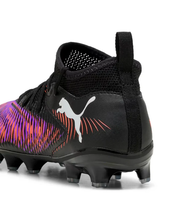Puma Puma Jr Future 8 Match FG/AG Unlimited Pack -  Purple/White/Black/Glowing Red