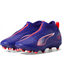 Puma Puma Jr Ultra 5 Match + LL Laceless FG/AG - Lapis Lazuli/White/Sunset Glow