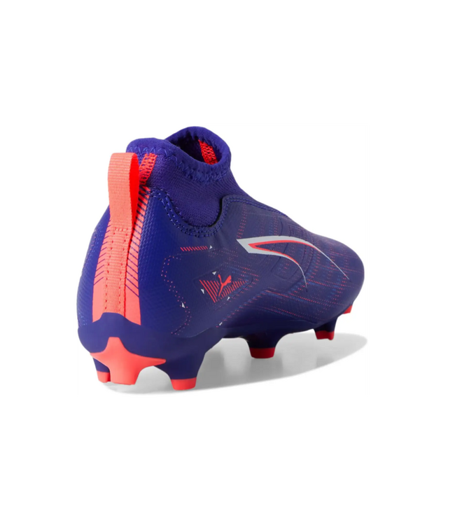Puma Puma Jr Ultra 5 Match + LL Laceless FG/AG - Lapis Lazuli/White/Sunset Glow
