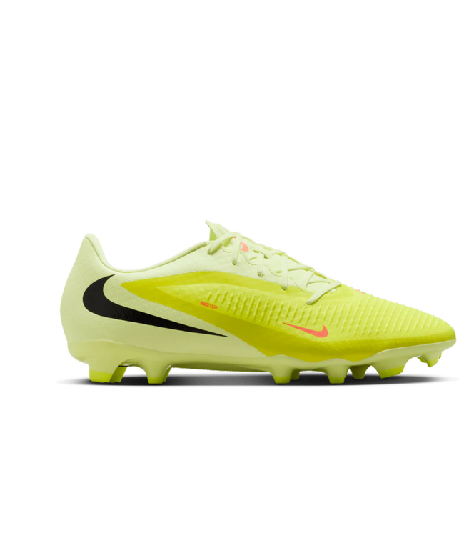 Nike Nike Phantom 6 Low Academy FG / MG Cleats - Limelight/Hyper Crimson/Black
