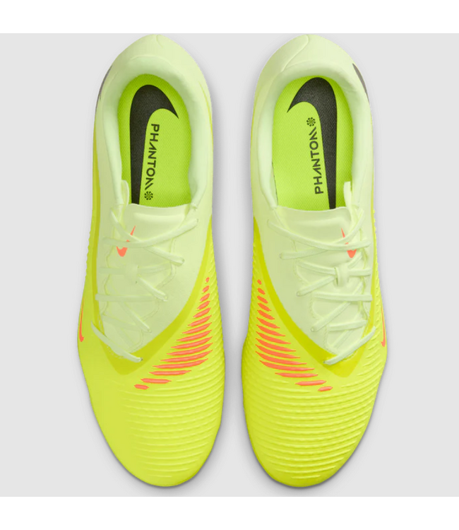 Nike Nike Phantom 6 Low Academy FG / MG Cleats - Limelight/Hyper Crimson/Black