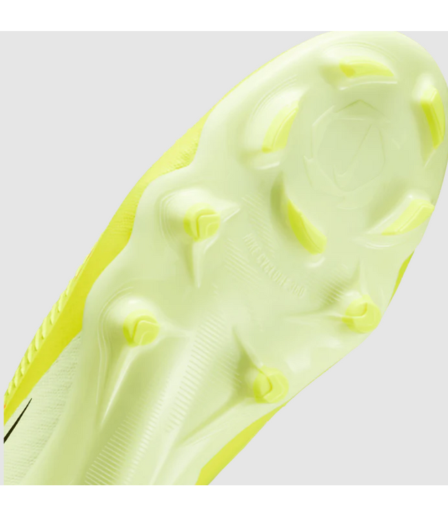 Nike Nike Phantom 6 Low Academy FG / MG Cleats - Limelight/Hyper Crimson/Black