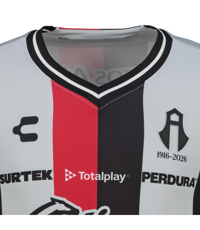 Charly Charly Atlas FC 2026 - 27 Authentic Away Jersey - White/Red/Black