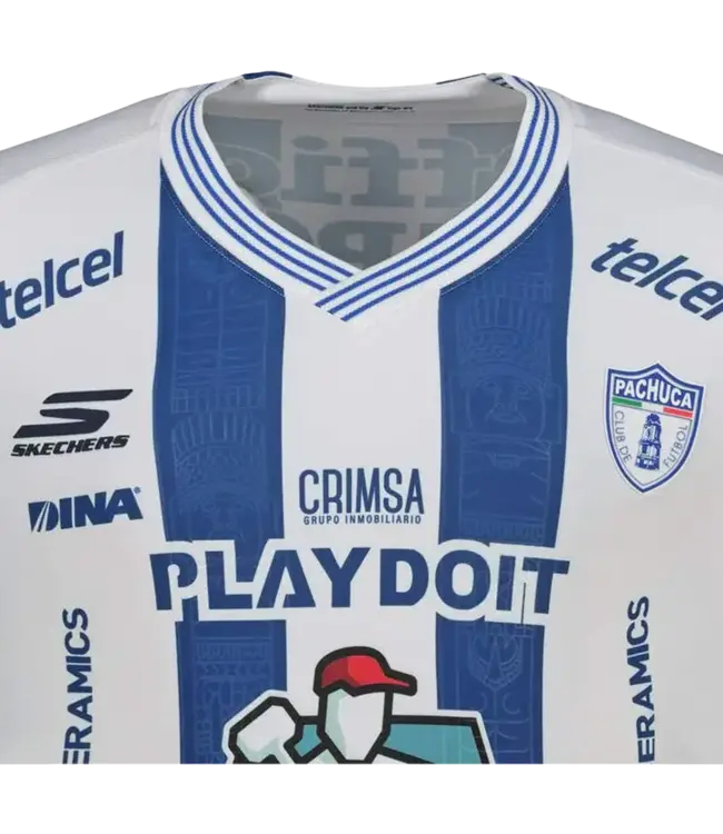 Skechers Skechers 2026 - 27 Pachuca Home Jersey - White/Blue