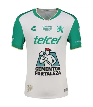 Charly Charly Club Leon 2026 -27 Away Jersey - White/Green