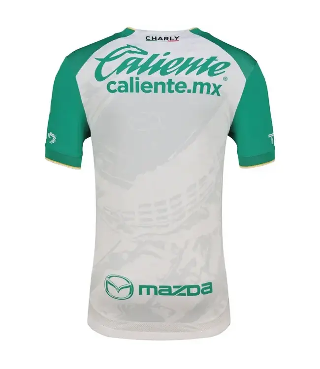 Charly Charly Club Leon 2026 -27 Away Jersey - White/Green