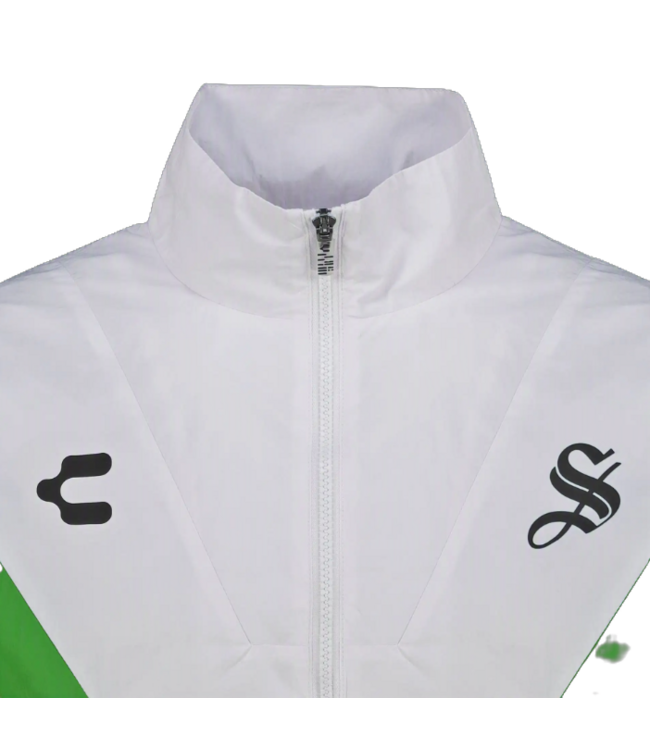 Charly Charly Santos Laguna 2026 - 27 Full Zip Anthem Jacket - White