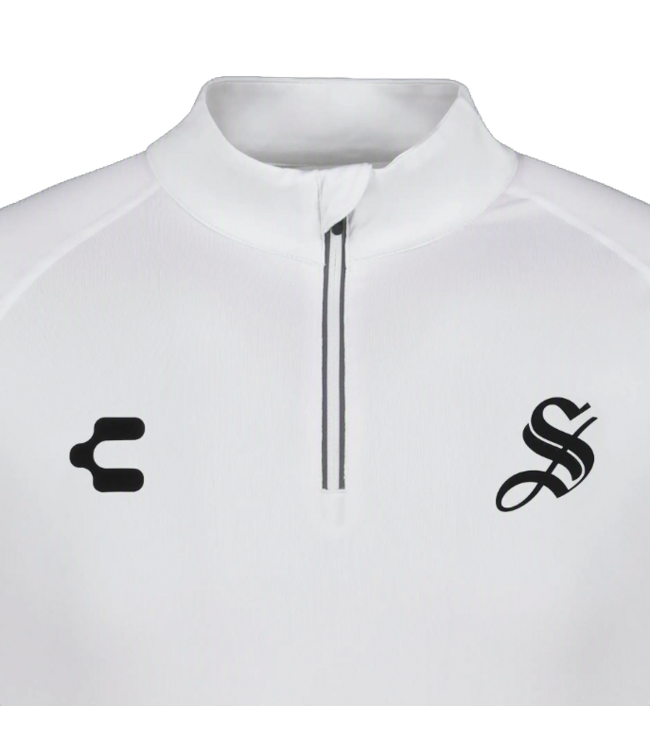 Charly Charly Santos Laguna 2026 - 27 Training 1/4 Zip Pullover Top - White
