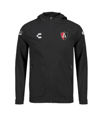 Charly Charly Atlas FC 2026 - 27 Full Zip Hooded Anthem Jacket - Black