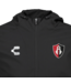 Charly Charly Atlas FC 2026 - 27 Full Zip Hooded Anthem Jacket - Black