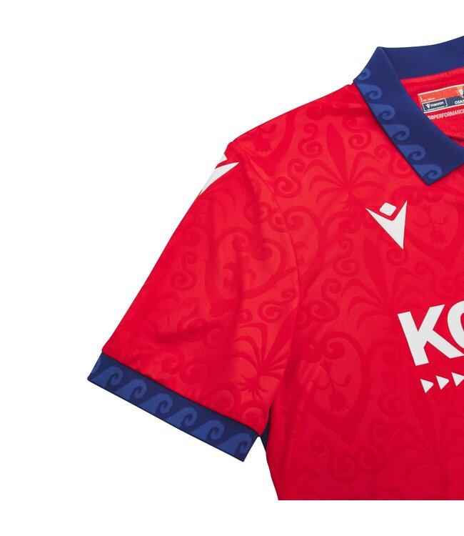 Macron Macron CA Osasuna 2026 - 27 Authentic Home Jersey - Red/Loyal Blue