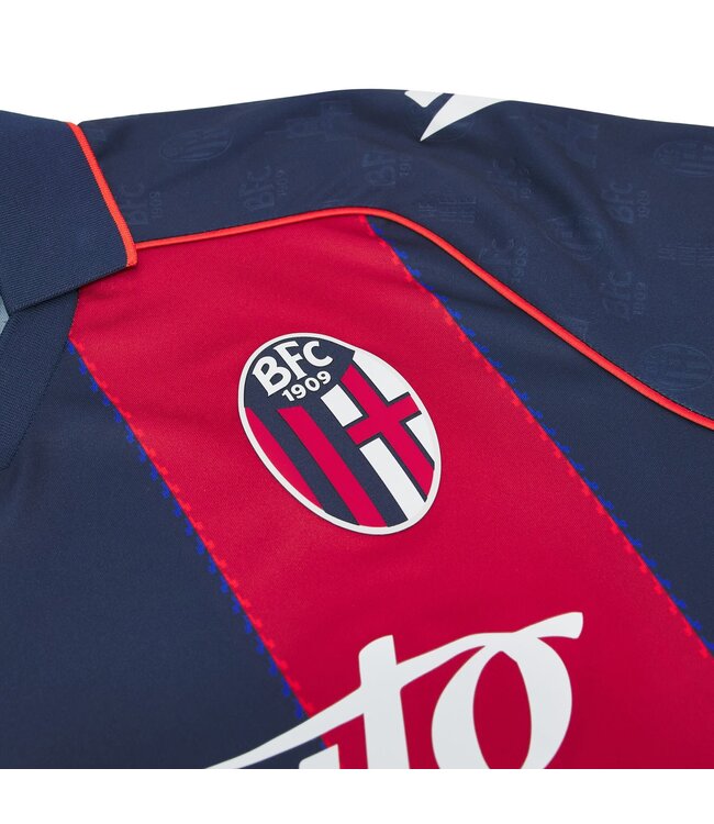 Macron Macron Bologna FC 2026 - 27 Authentic Home Jersey - Red/Navy Blue